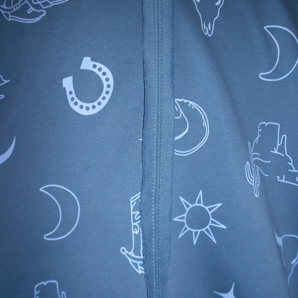 NWT SALE SALE NEW PRICE. Umgee Cowboy Motif Sweat Shirt. WAS $39.00 NOW $26.00 - Picture 2 of 3
